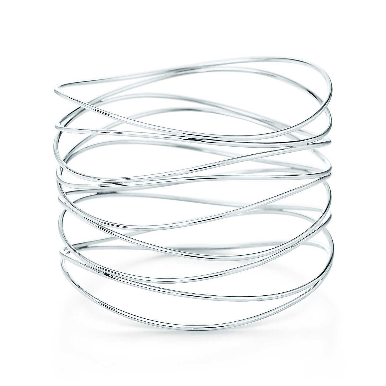 Tiffany & Co. 'Wave Nine-Row' Bangle