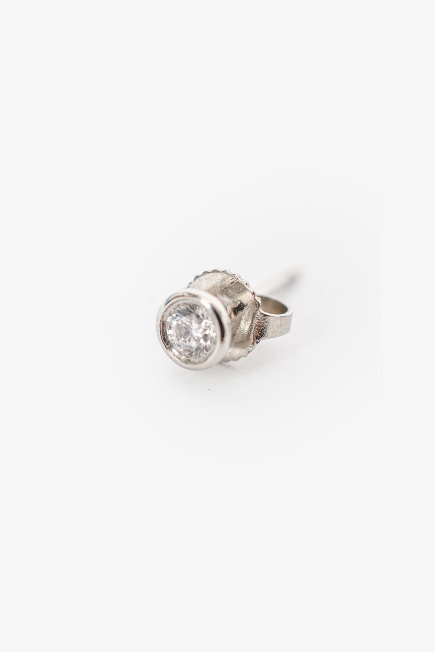 Tiffany & Co. Elsa Peretti Platinum Diamonds by the Yard Earrings