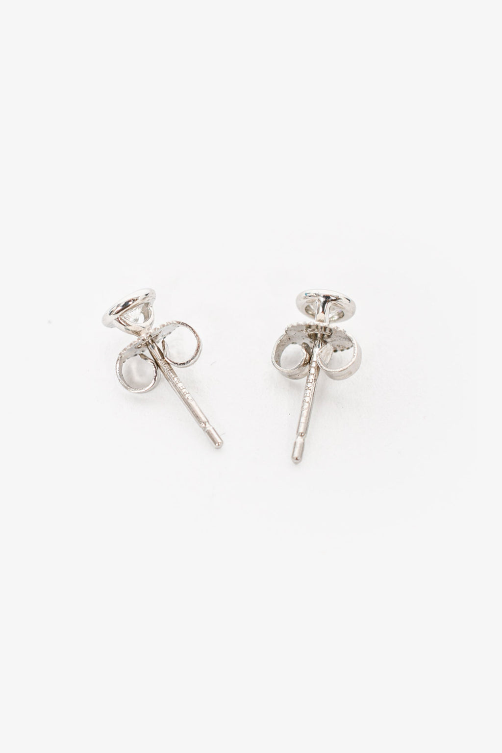 Tiffany & Co. Elsa Peretti Platinum Diamonds by the Yard Earrings