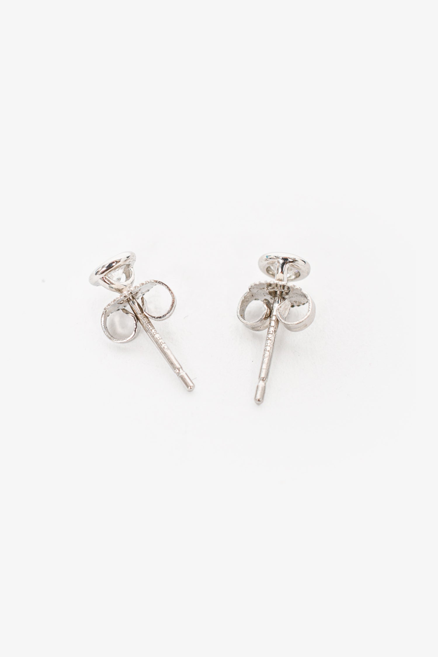 Tiffany & Co. Elsa Peretti Platinum Diamonds by the Yard Earrings