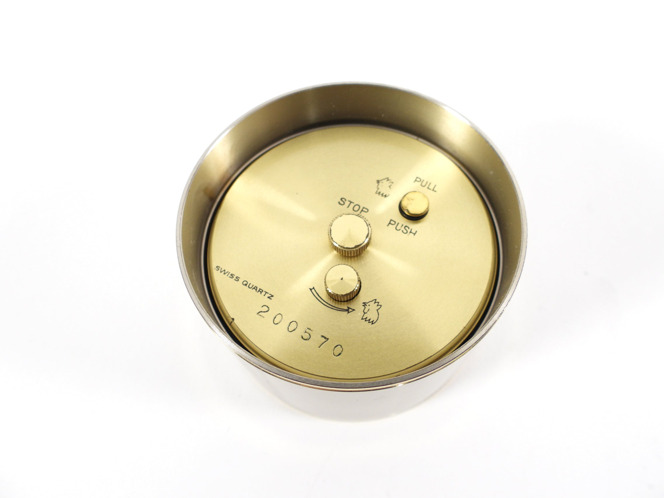 Tiffany & Co. Travel Alarm Clock / Desk Clock