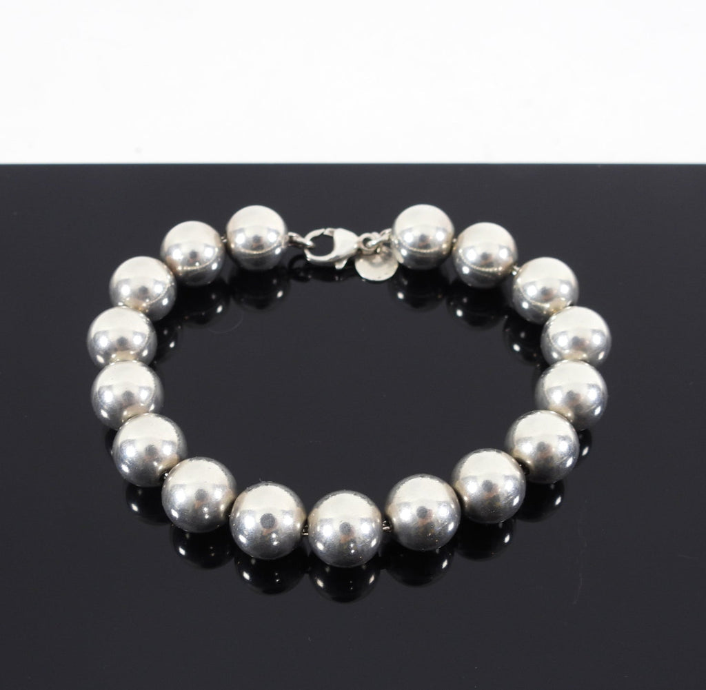 Tiffany Sterling Silver 10mm Ball Bracelet
