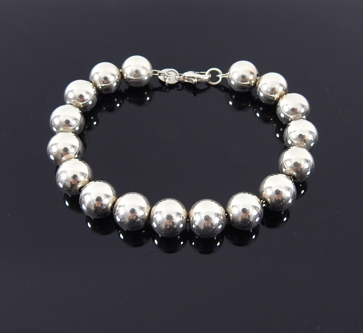 Tiffany and Co. Hardwear Sterling Silver Ball Bracelet