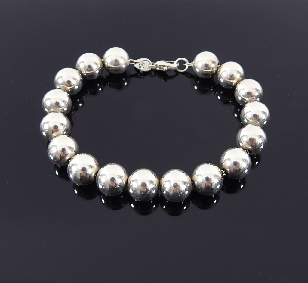Tiffany and Co. Hardwear Sterling Silver Ball Bracelet