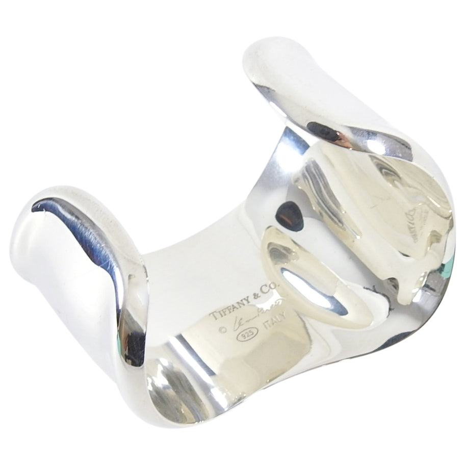 Tiffany & Co. Elsa Peretti Sterling Silver Bone Cuff Bracelet