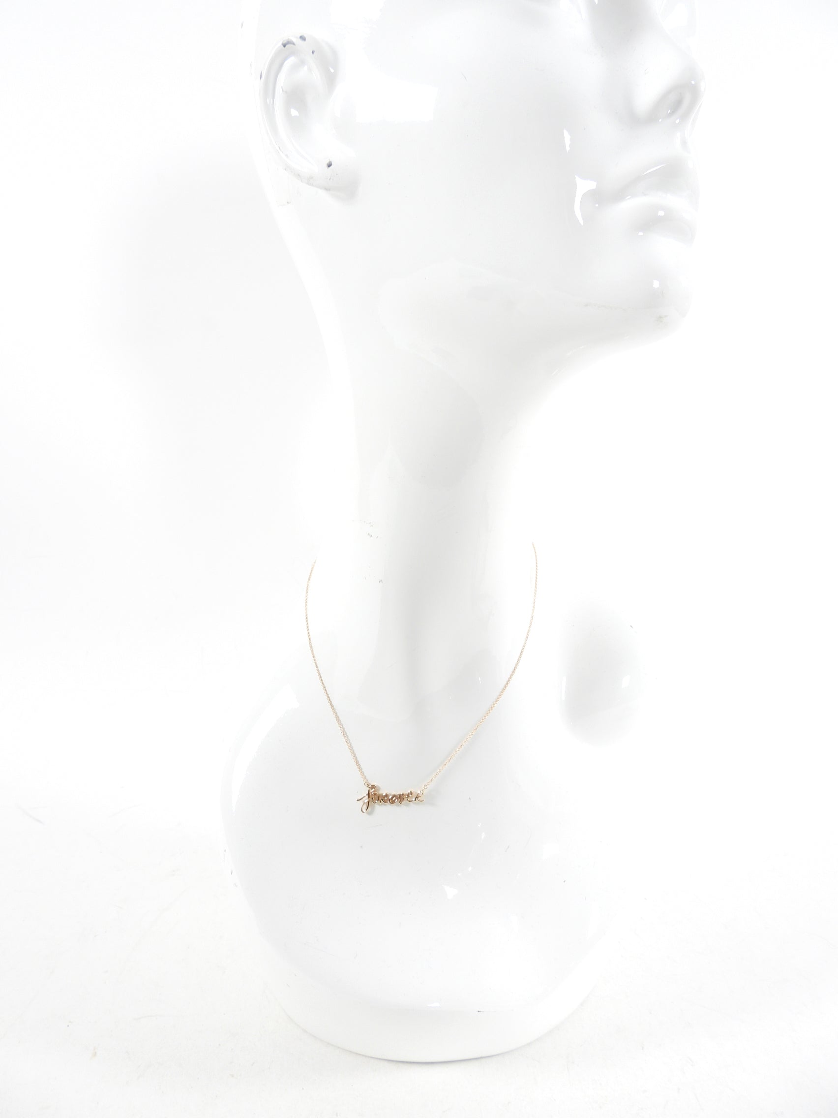 Tiffany & Co. 18k Yellow Gold Forever Necklace