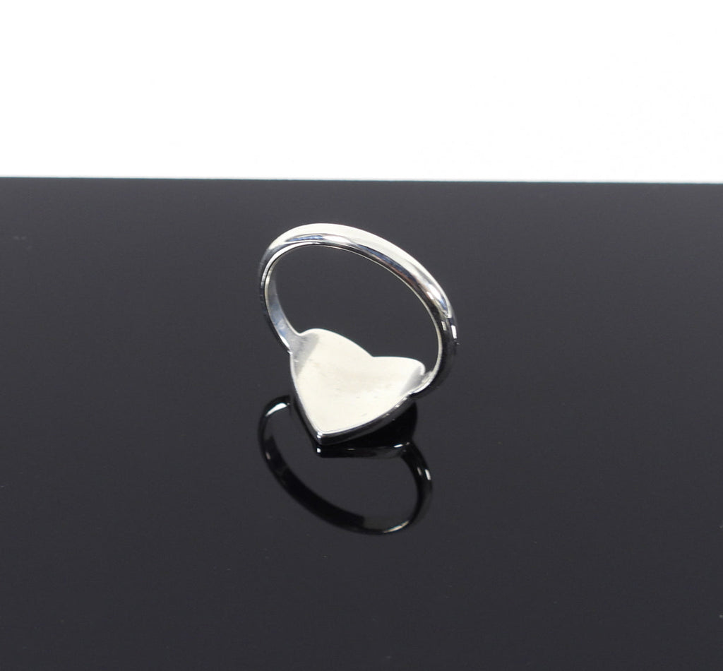Tiffany & Co. Sterling Silver Return to Heart Ring - 5.75