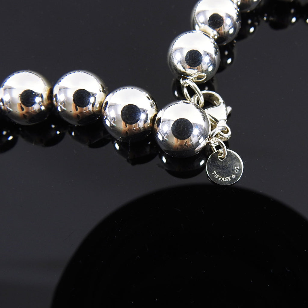 Tiffany and Co Sterling Silver Hardwear Ball Necklace