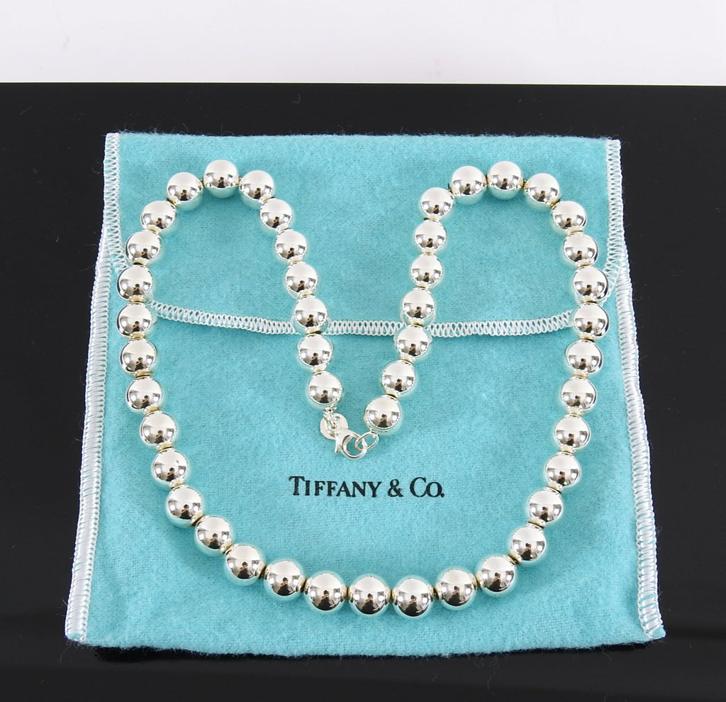 Tiffany and Co Sterling Silver Hardwear Ball Necklace