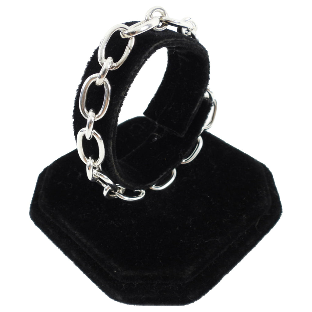 Tiffany & Co.  Sterling Silver Oval Clasping Link Bracelet