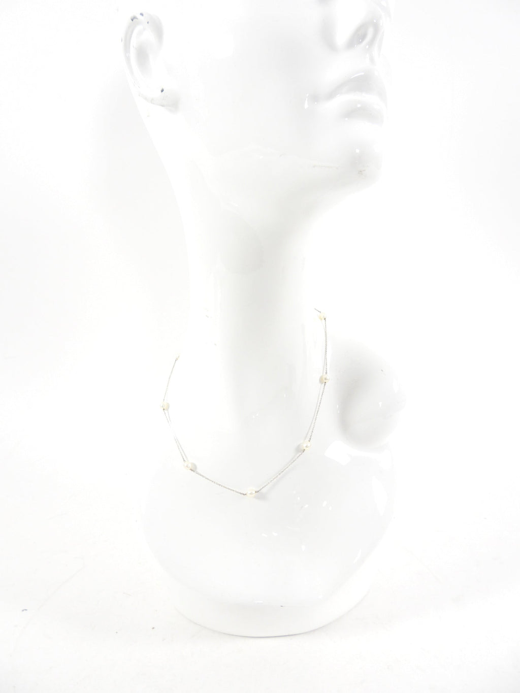 Tiffany Pearls by the Yard Sterling Silver Necklace