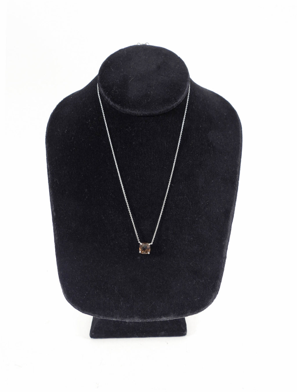 Tiffany & Co. Smoky Topaz Sparklers Pendant Necklace