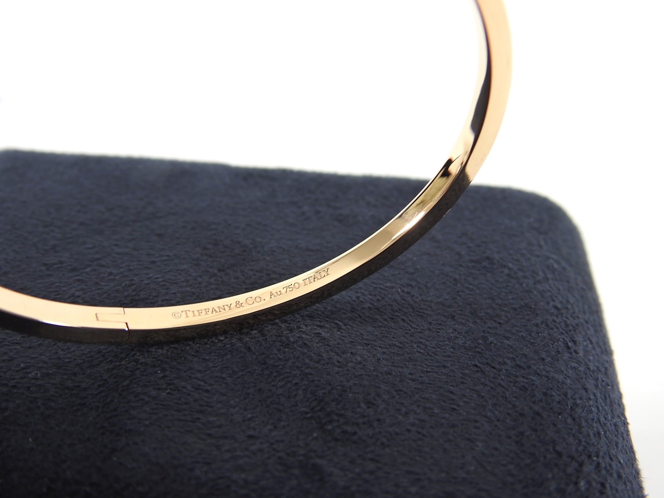 Tiffany 2020 18k Rose Gold T1 Narrow Bracelet