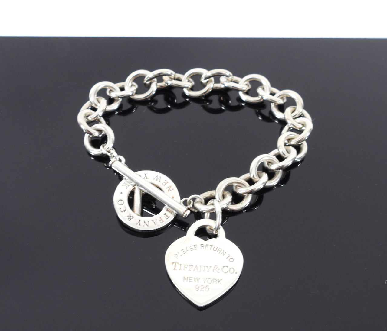 Tiffany and Co. Return to Tiffany Heart Toggle Bracelet