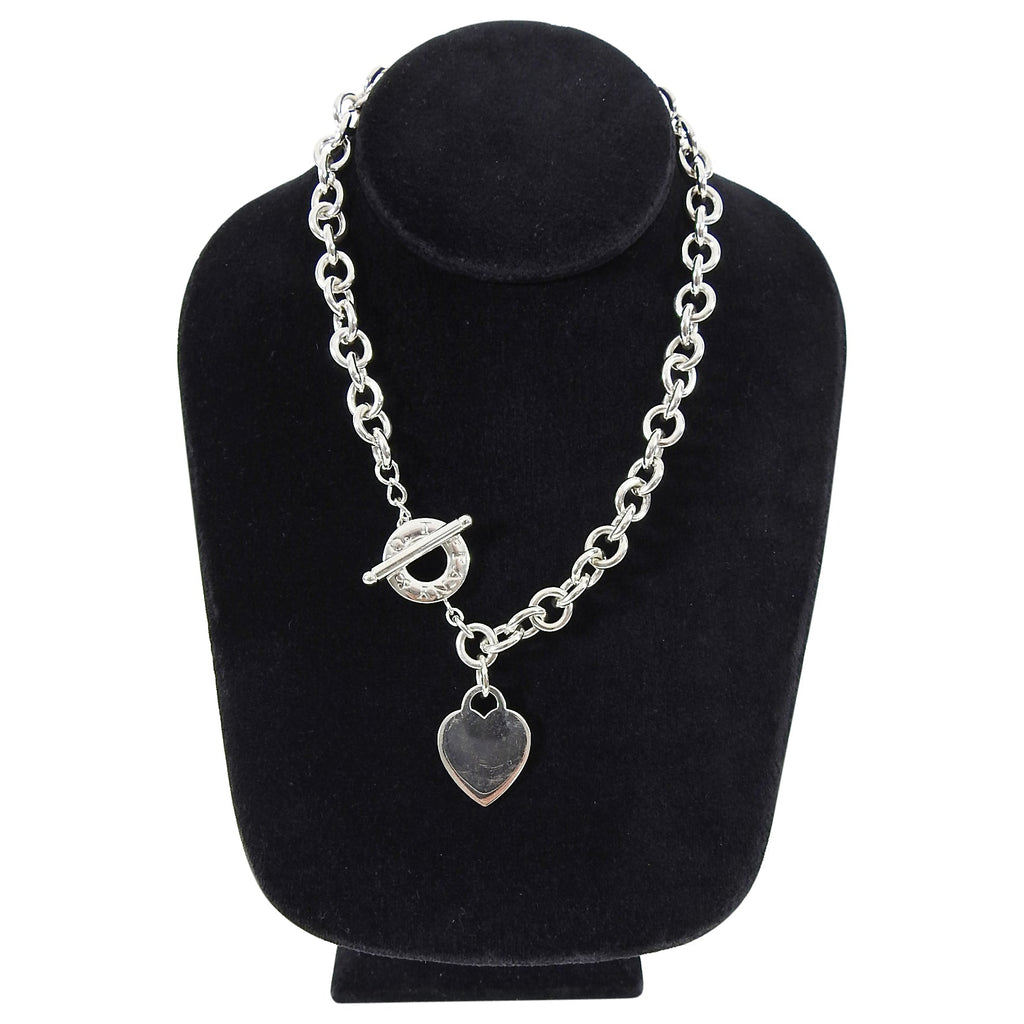 Tiffany and Co. Sterling Silver Toggle Necklace