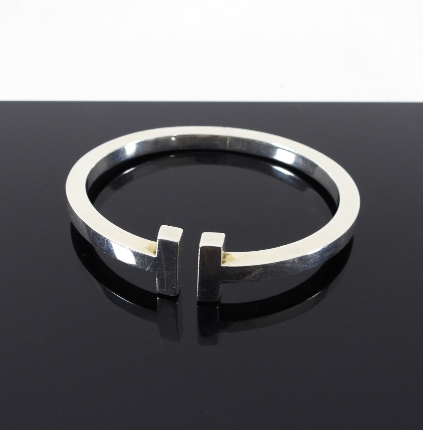 Tiffany T Square Sterling Silver Bracelet