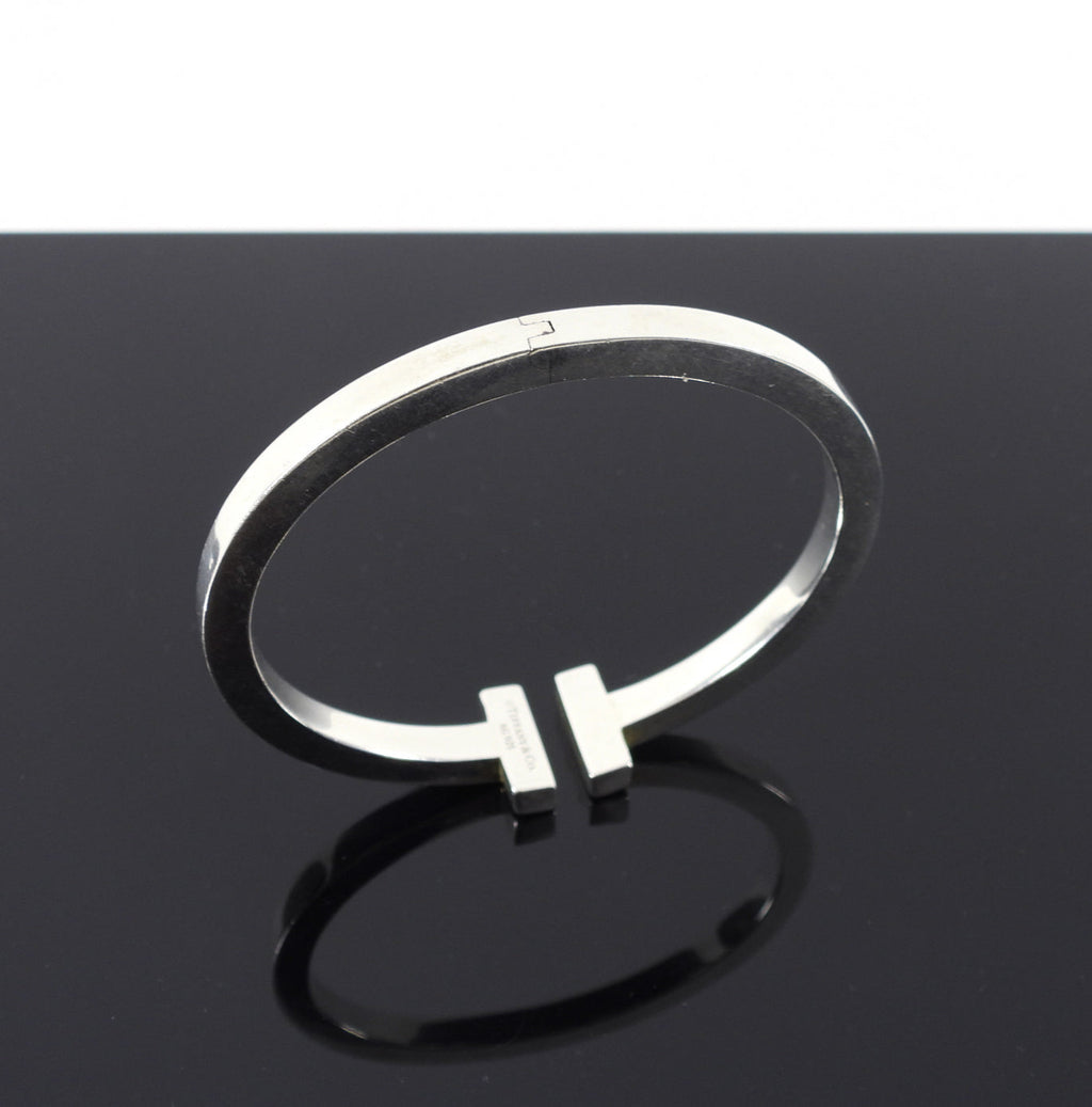 Tiffany T Square Sterling Silver Bracelet