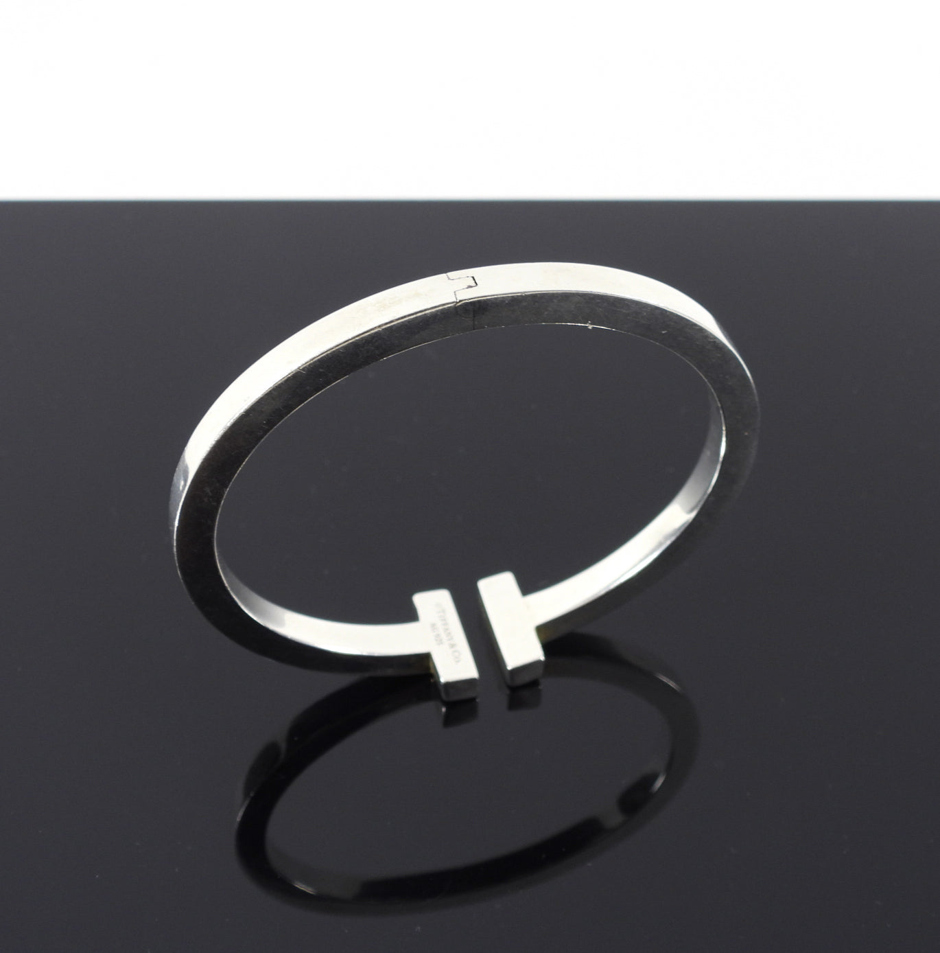 Tiffany T Square Sterling Silver Bracelet