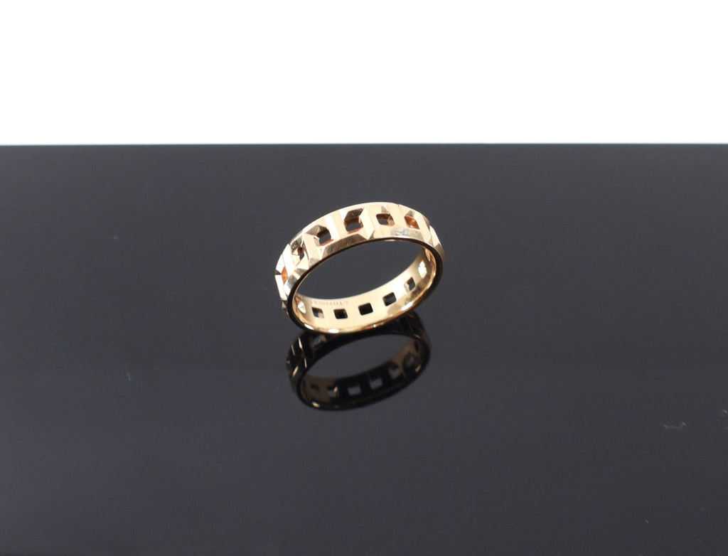 Tiffany T True Rose Gold Wide Band Ring - 8
