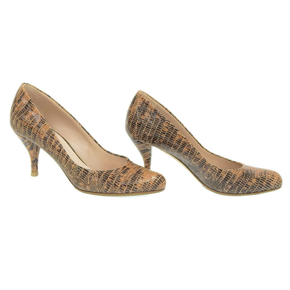 Christian Dior Patent Leather Pumps Brown