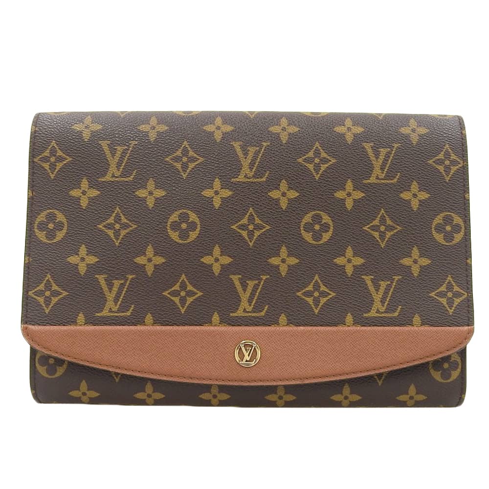 Louis Vuitton Monogram Bordeaux Clutch M51797