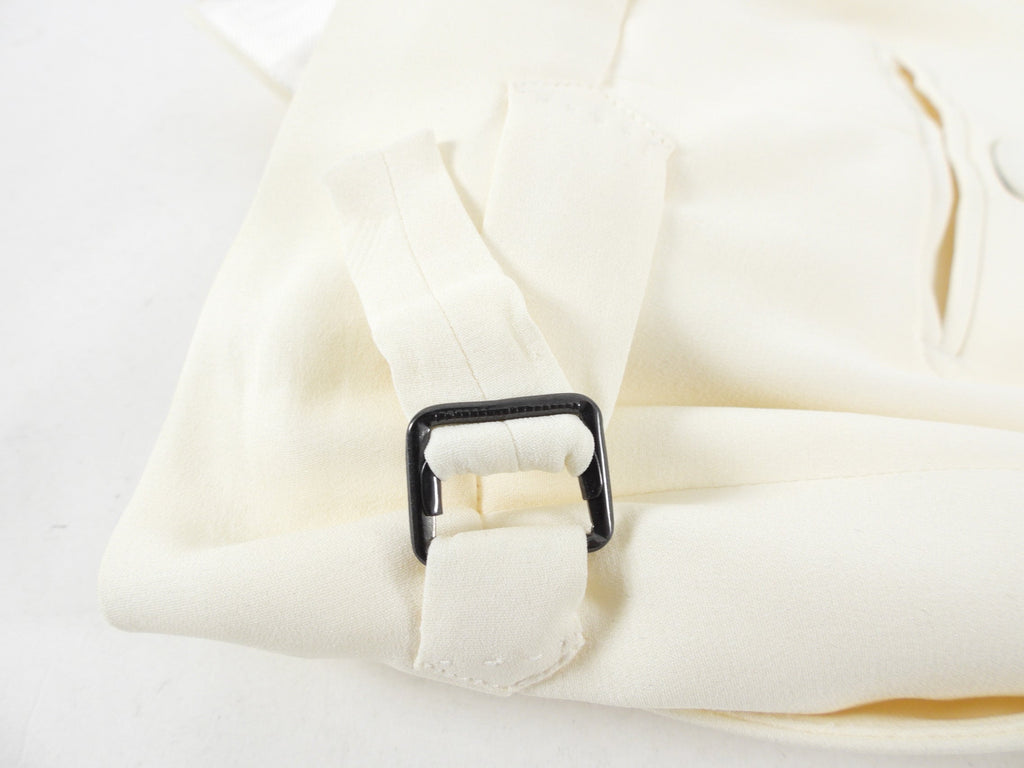 Tom Ford Ivory Silk Pants Suit - IT40 / USA 4