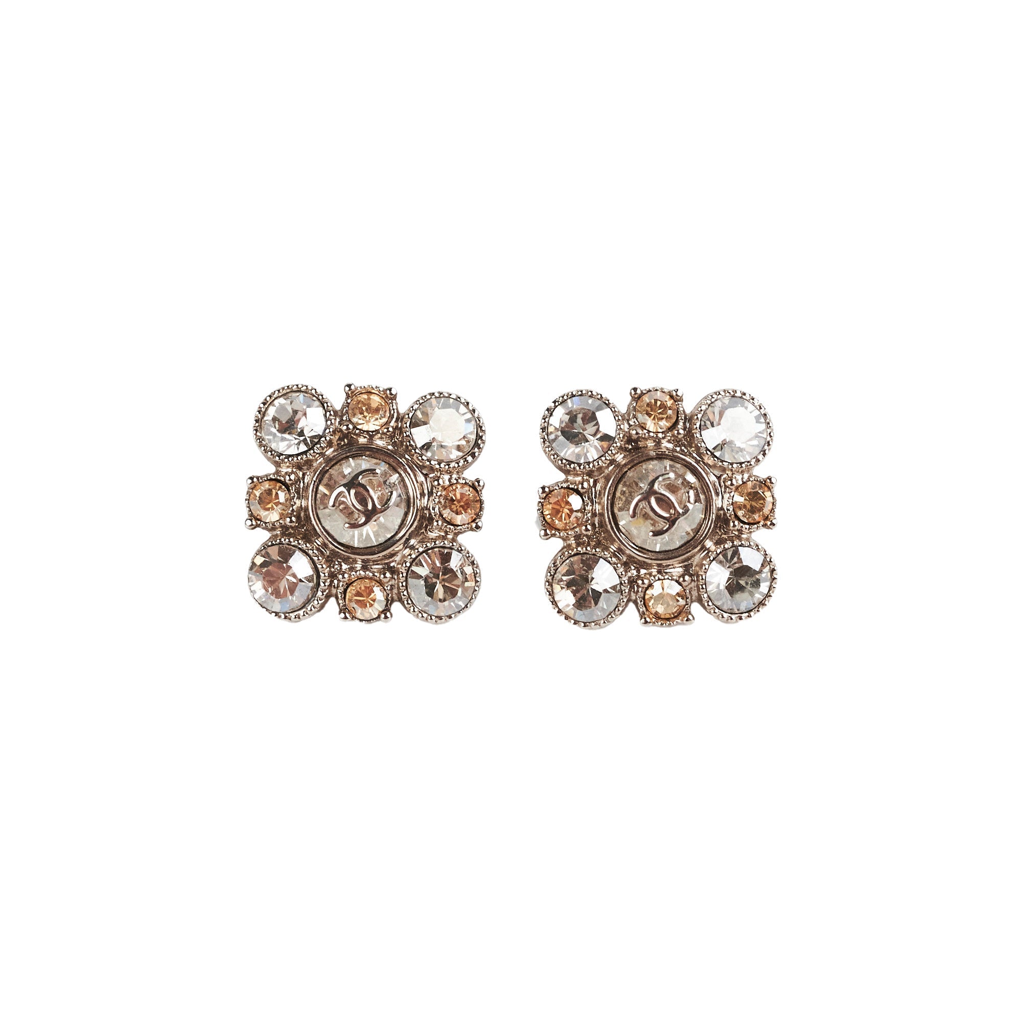 Chanel Crystal Earrings