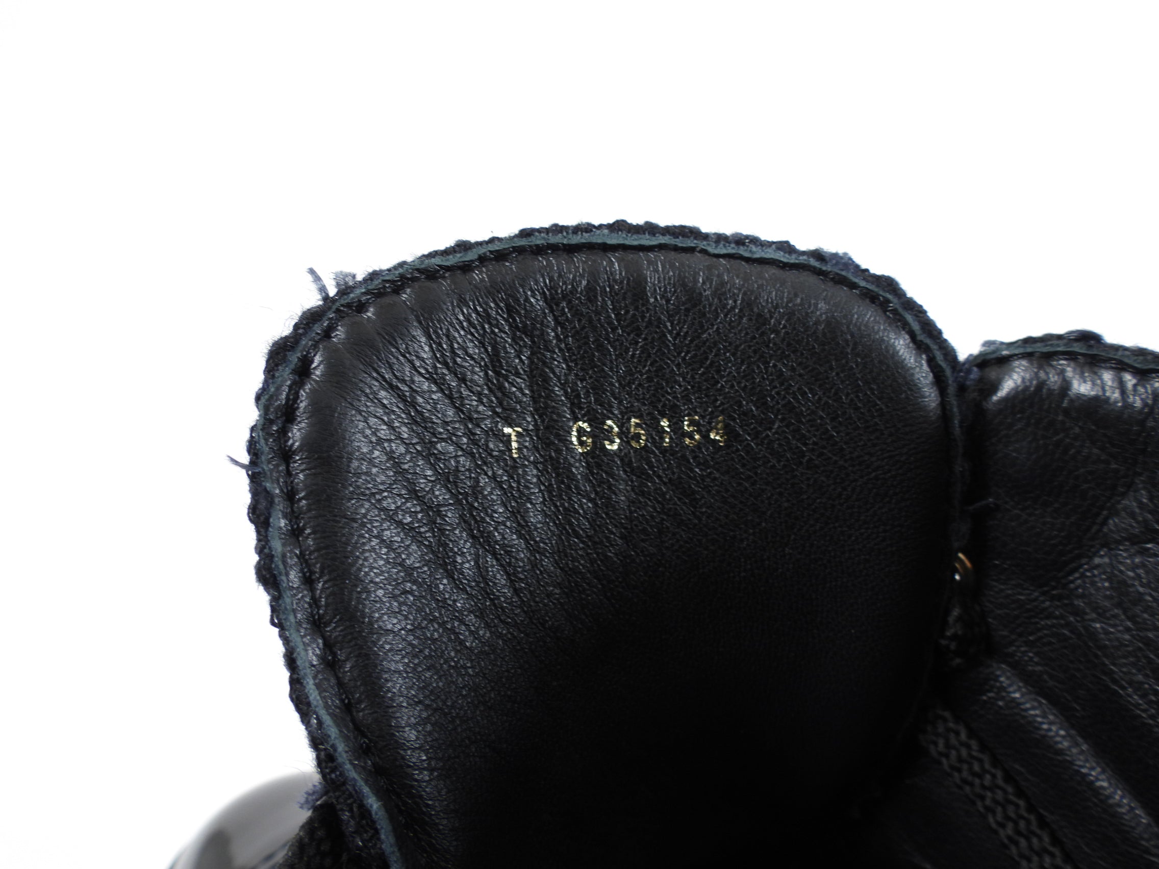 Chanel Black Tweed CC Pearl Cap Toe Lace Up Ankle Boots - 40C