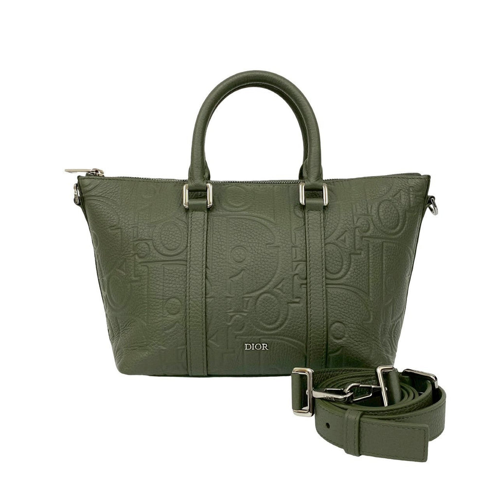 Christian Dior Gravity Weekender PM Leather 2way Bag