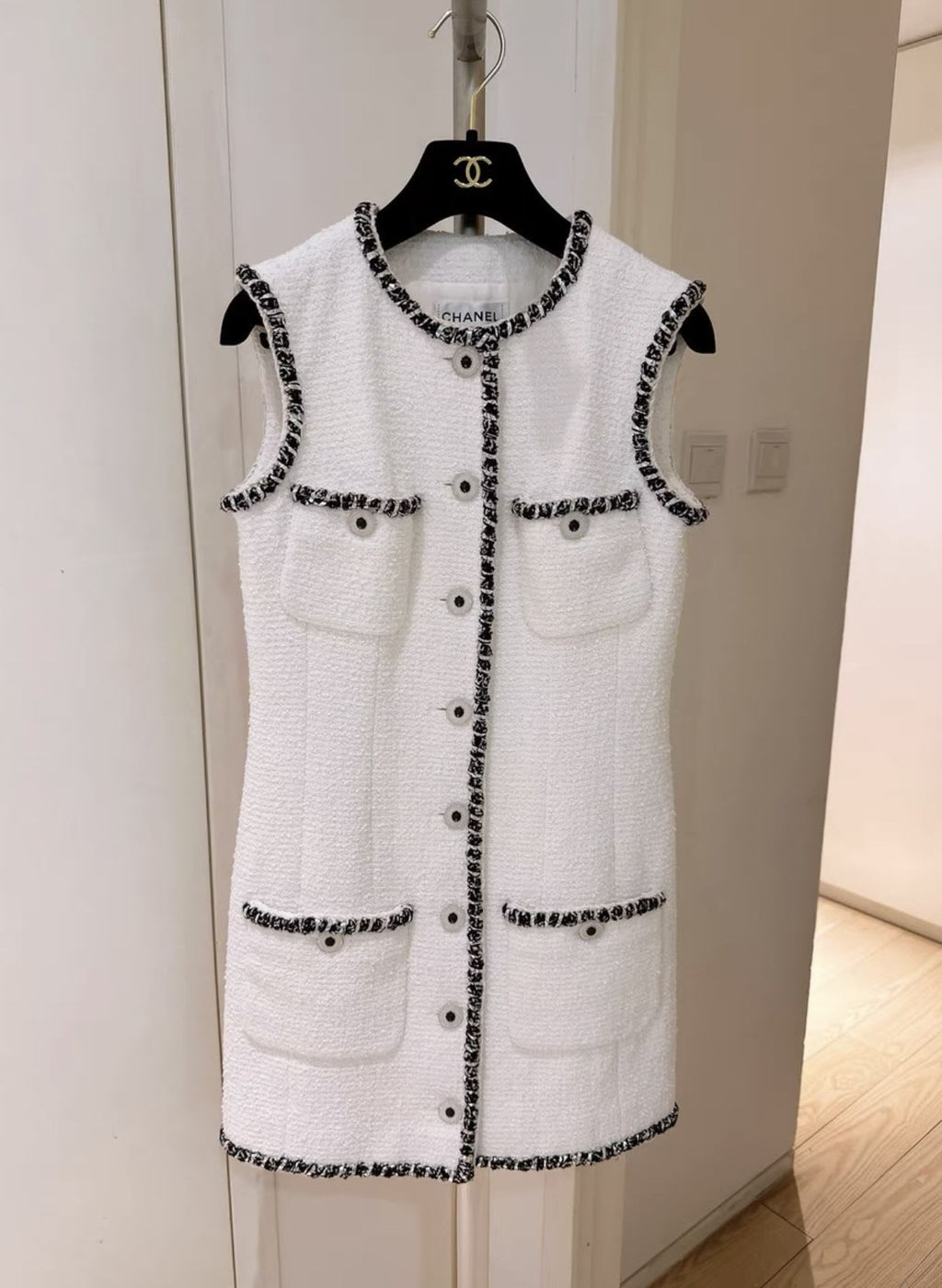 Chanel 22 pre spring and summer vest dress