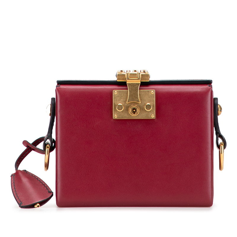 Dior Addict Small Box Leather Shoulder Bag