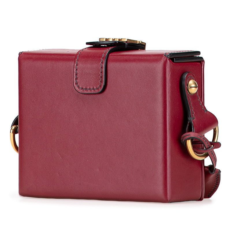 Dior Addict Small Box Leather Shoulder Bag