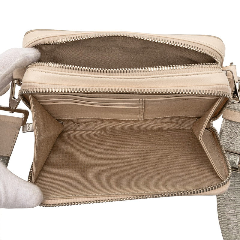 Dior CD Diamond PVC Leather Shoulder Bag