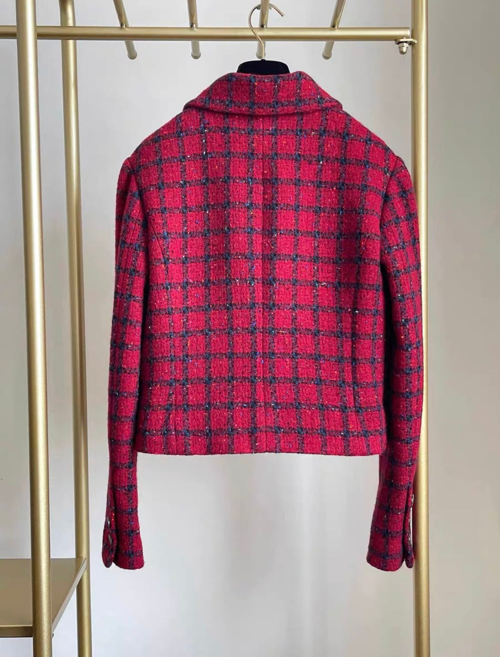 Chanel 2022 AW popular red jacket
