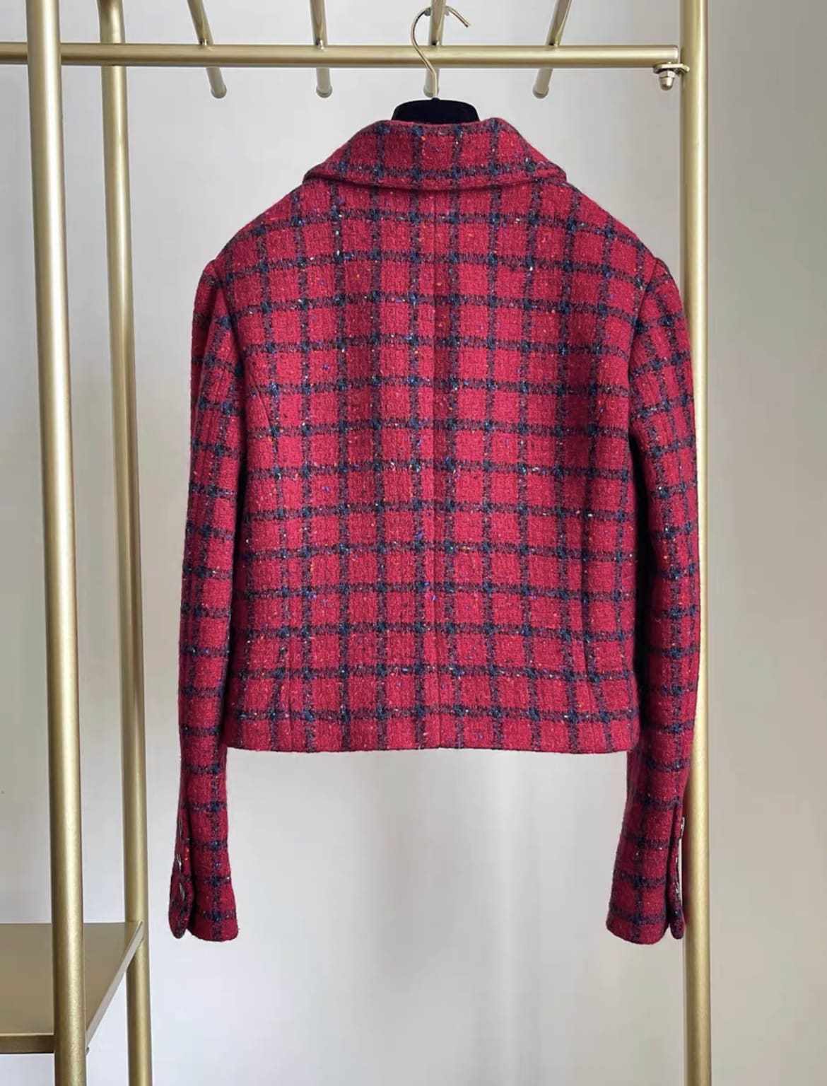 Chanel 2022 AW popular red jacket