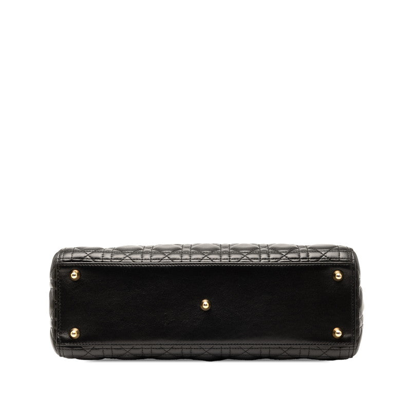 Dior Book Tote Macro Cannage Leather 2way Bag