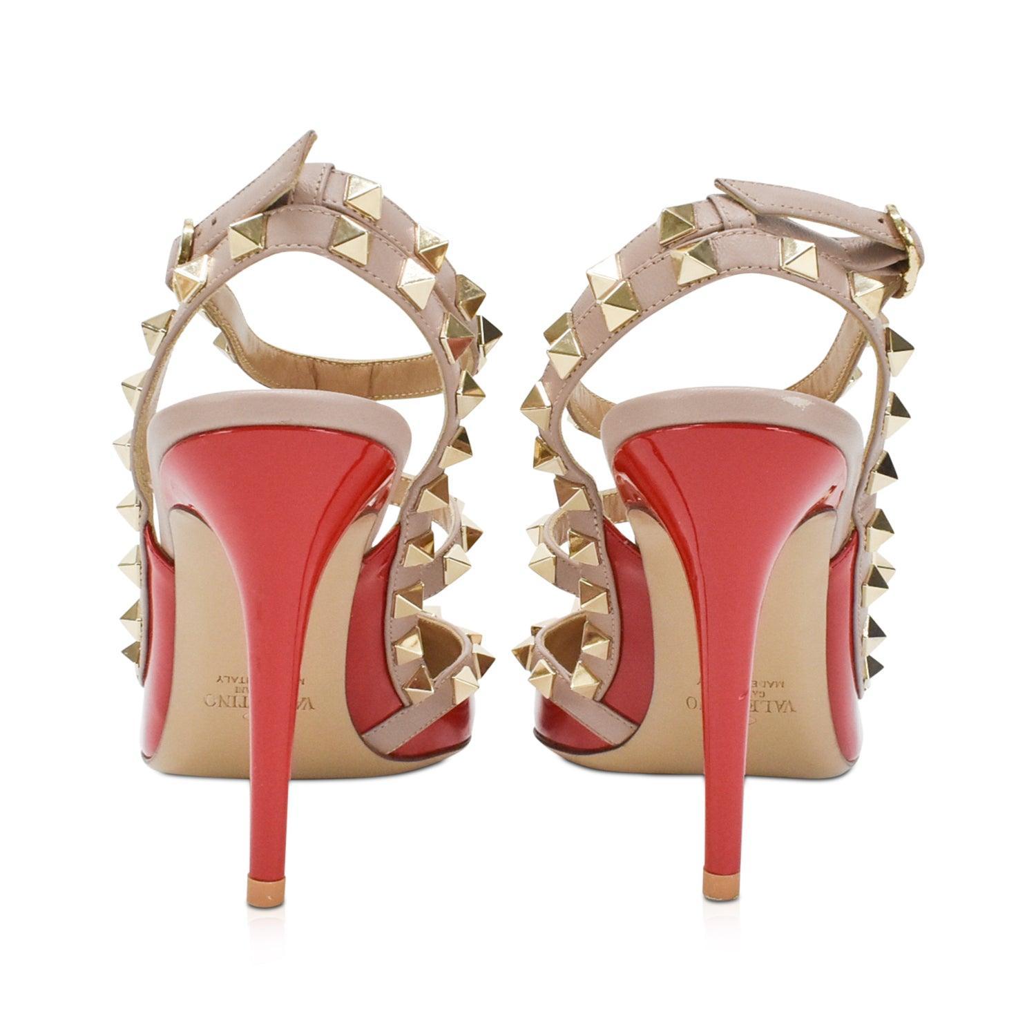 Valentino 'Rockstud' Cage Pumps - Women's 37