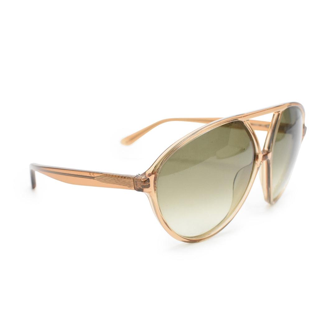 Valentino Rounded Aviator Sunglasses