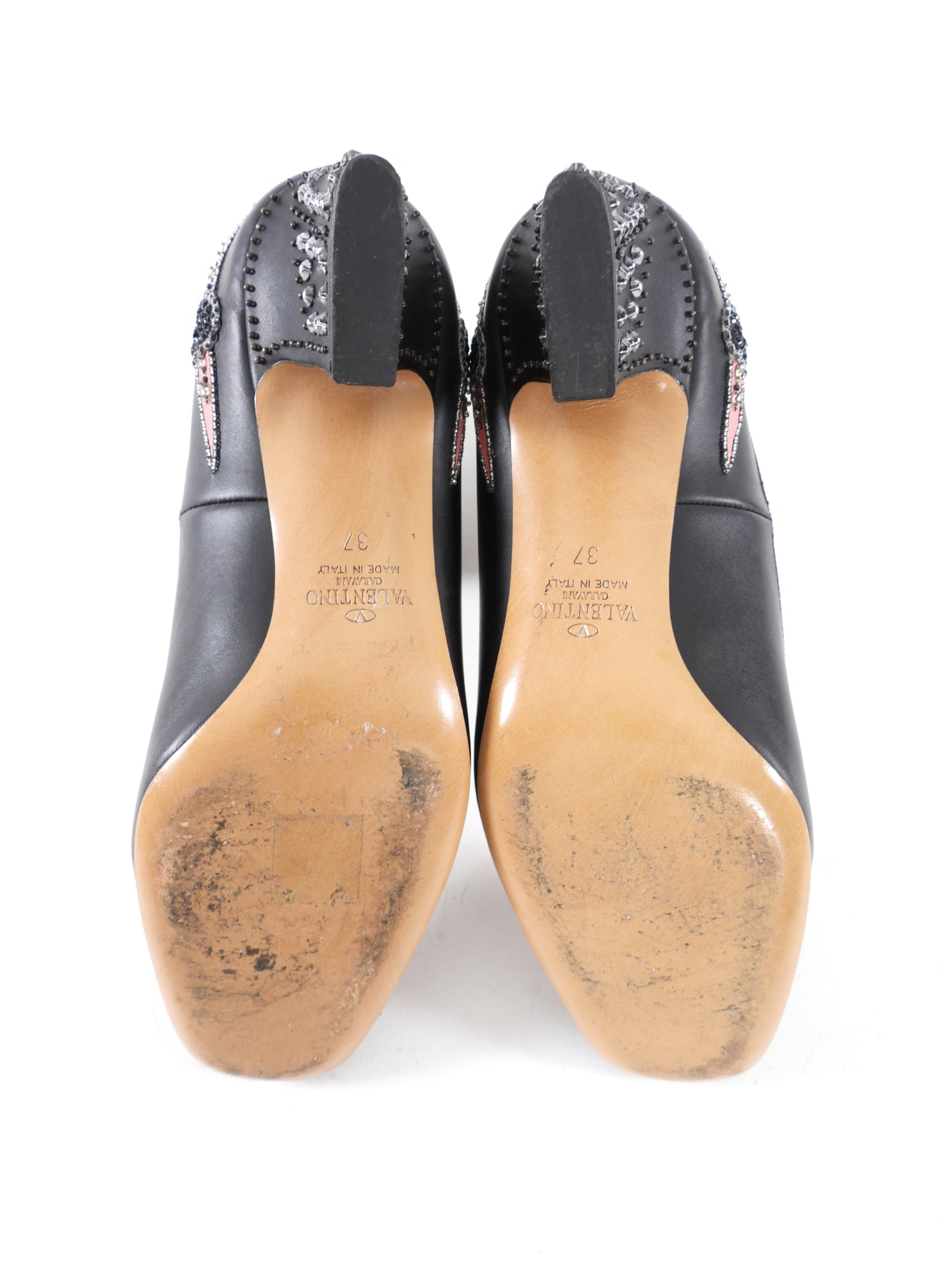 Valentino x Alessandro Michele Heart and Sword Print Pumps - 37