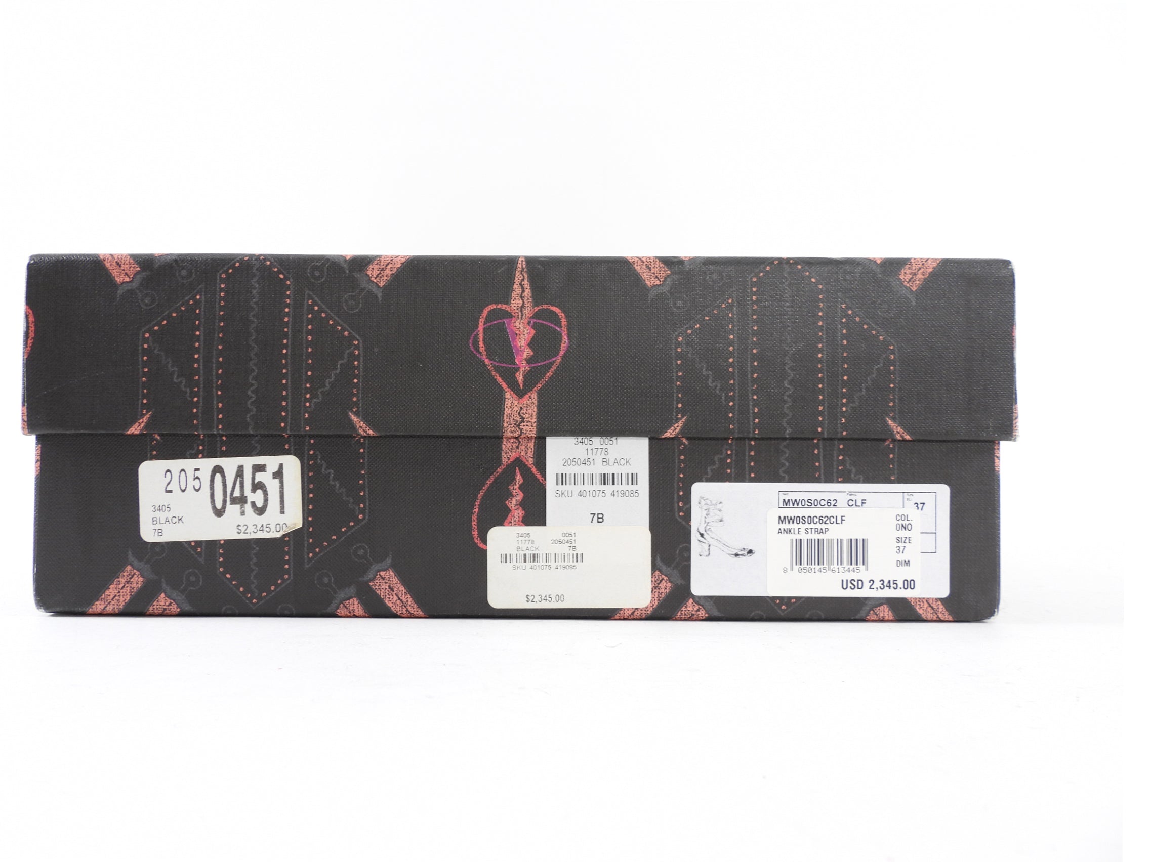 Valentino x Alessandro Michele Heart and Sword Print Pumps - 37