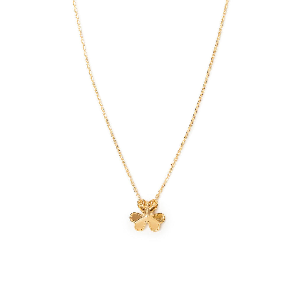 Van Cleef & Arpels Mini Model Frivole Pendant 18K Yellow Gold with Diamond