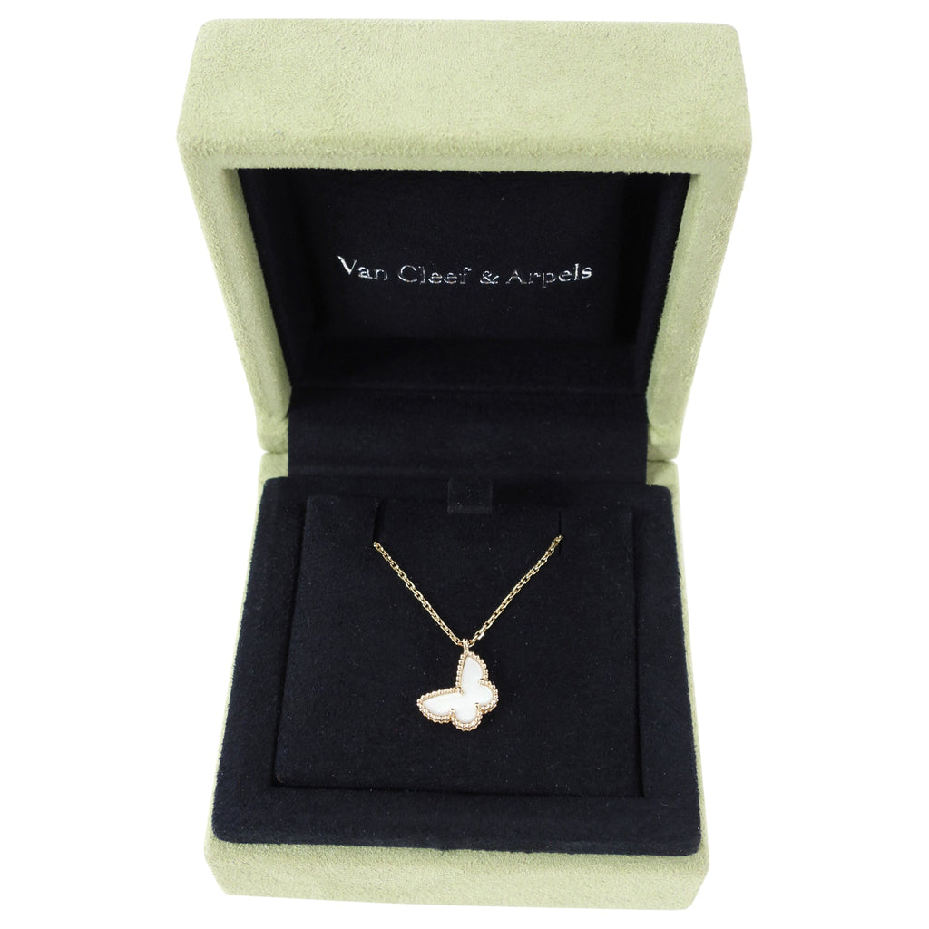 Van Cleef & Arpels Sweet Alhambra Butterfly Necklace