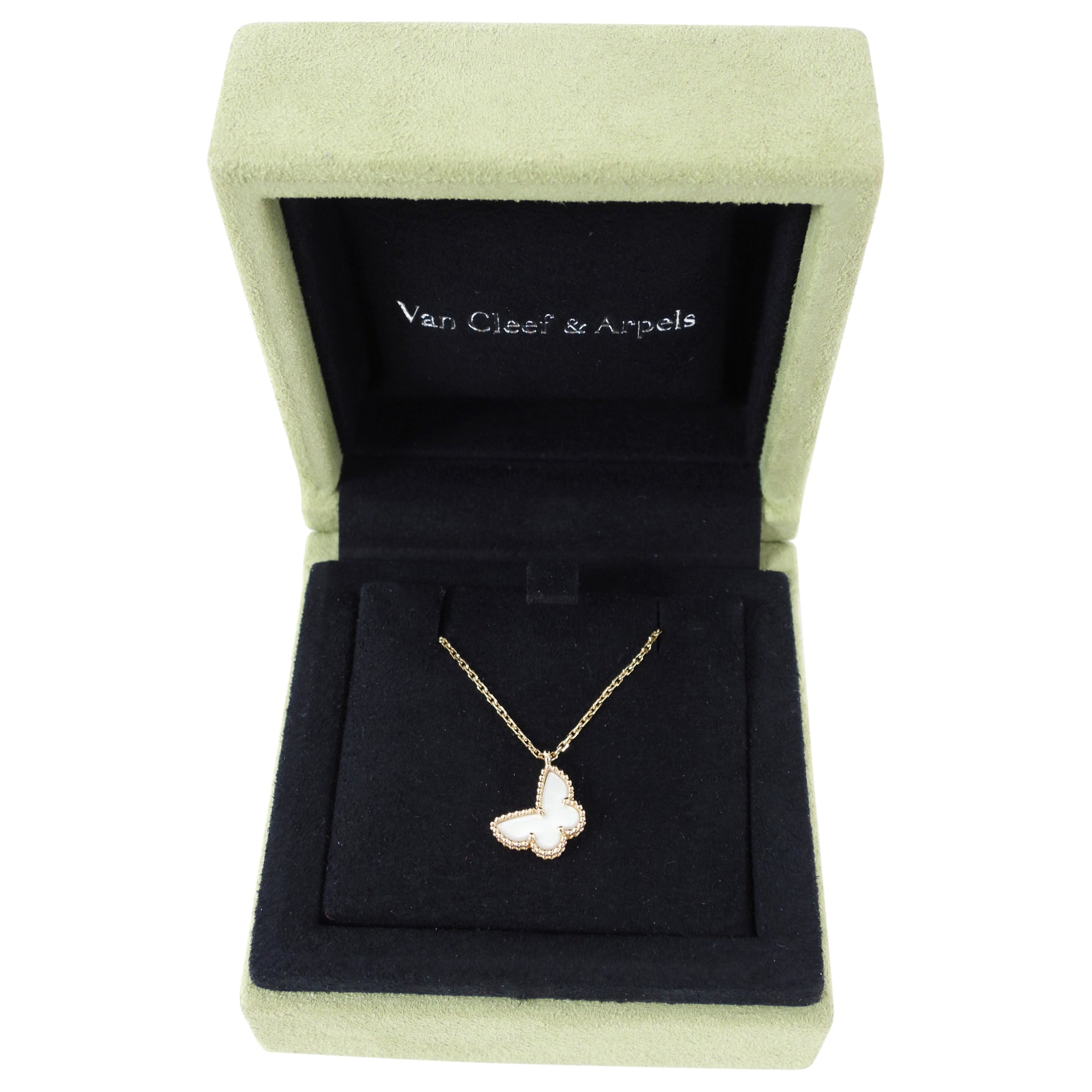 Van Cleef & Arpels Sweet Alhambra Butterfly Necklace