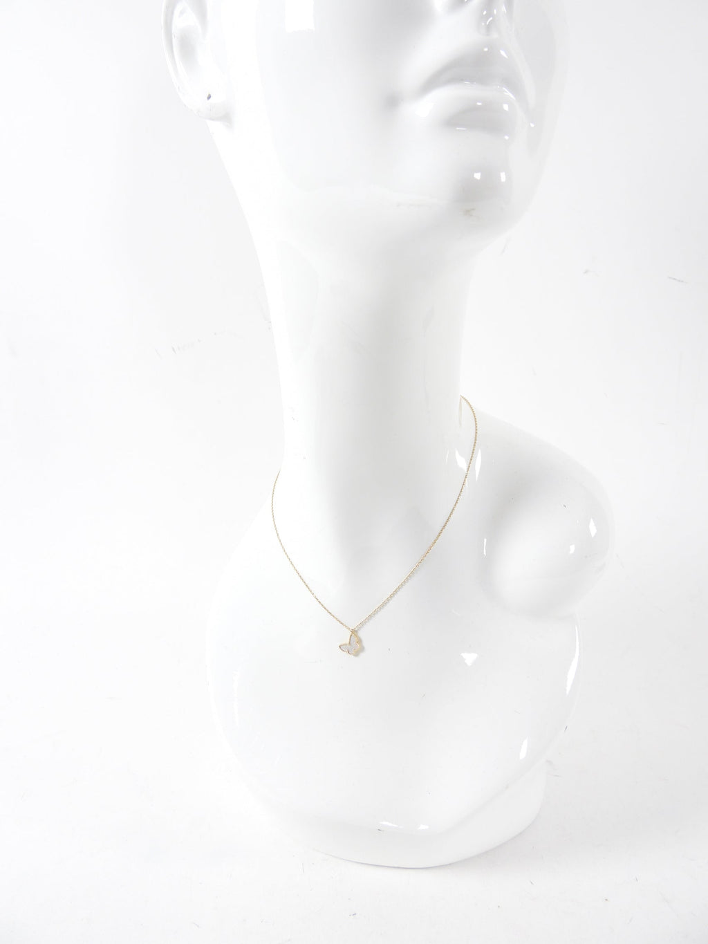 Van Cleef & Arpels Sweet Alhambra Butterfly Necklace