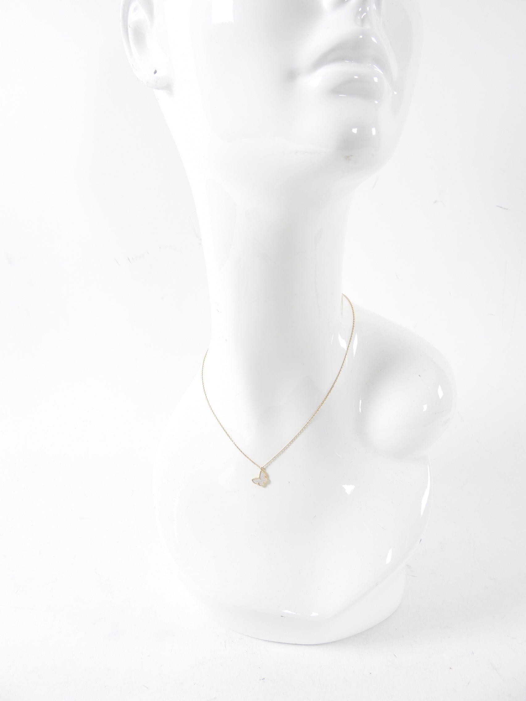 Van Cleef & Arpels Sweet Alhambra Butterfly Necklace