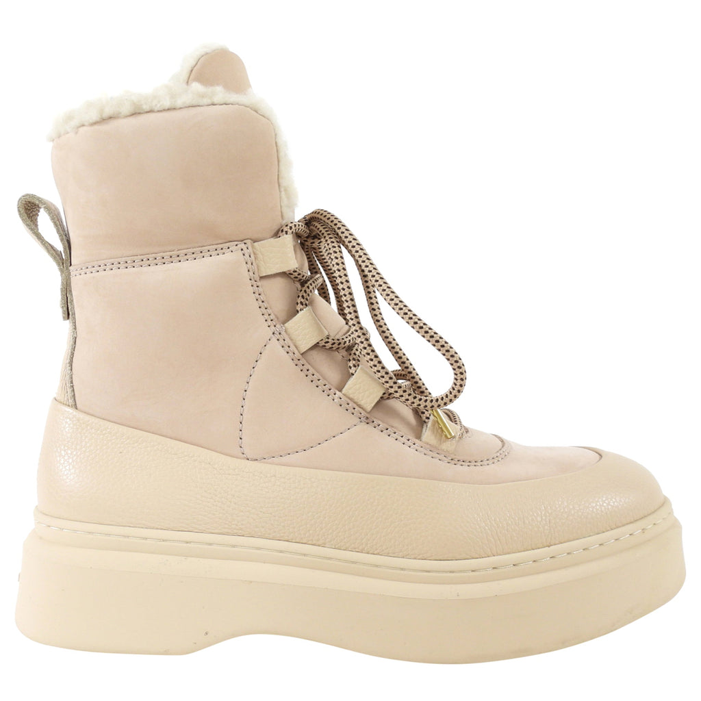 Varley Beige Selva Alpine Shearling Winter Boot - 37