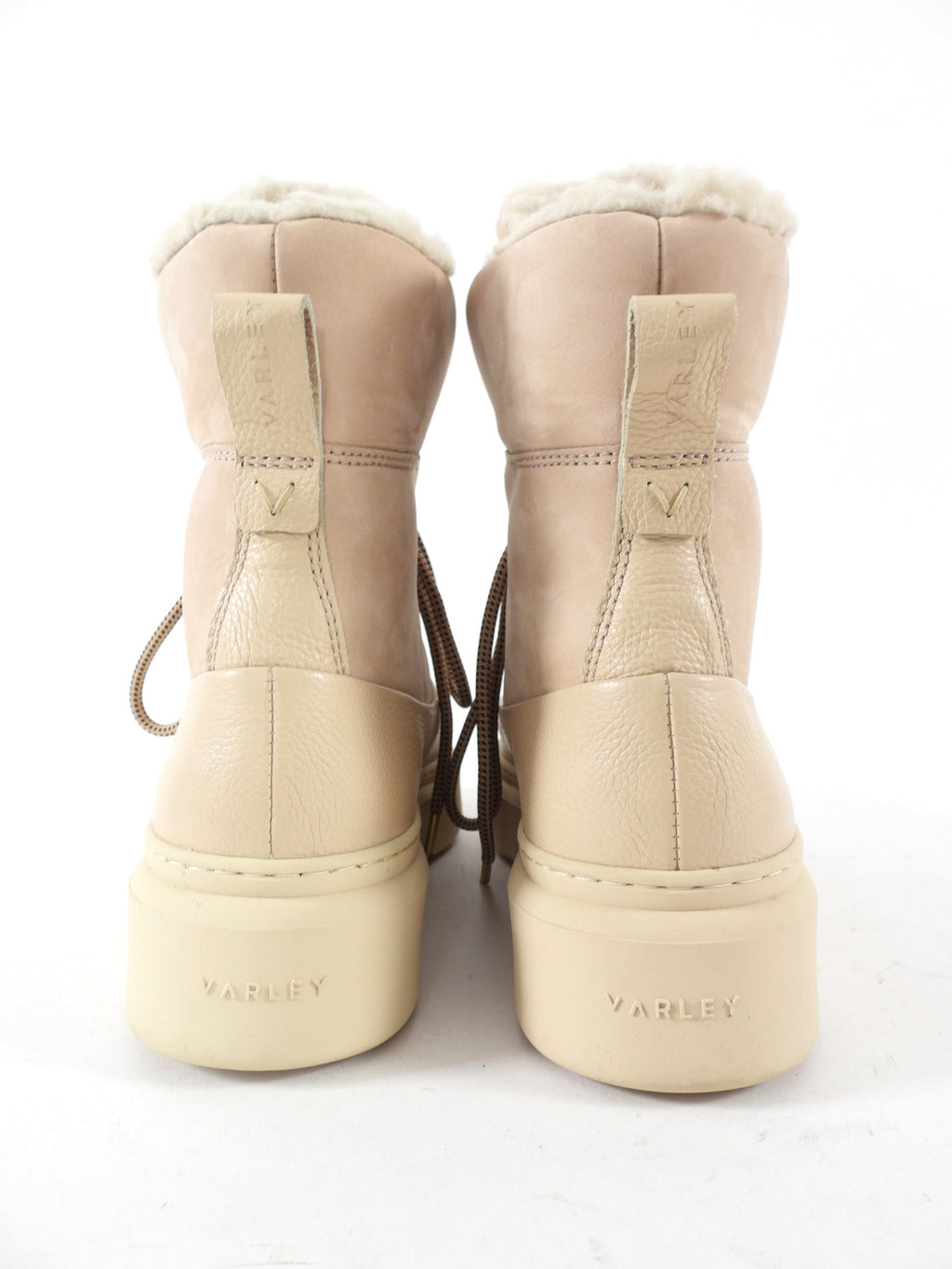 Varley Beige Selva Alpine Shearling Winter Boot - 37