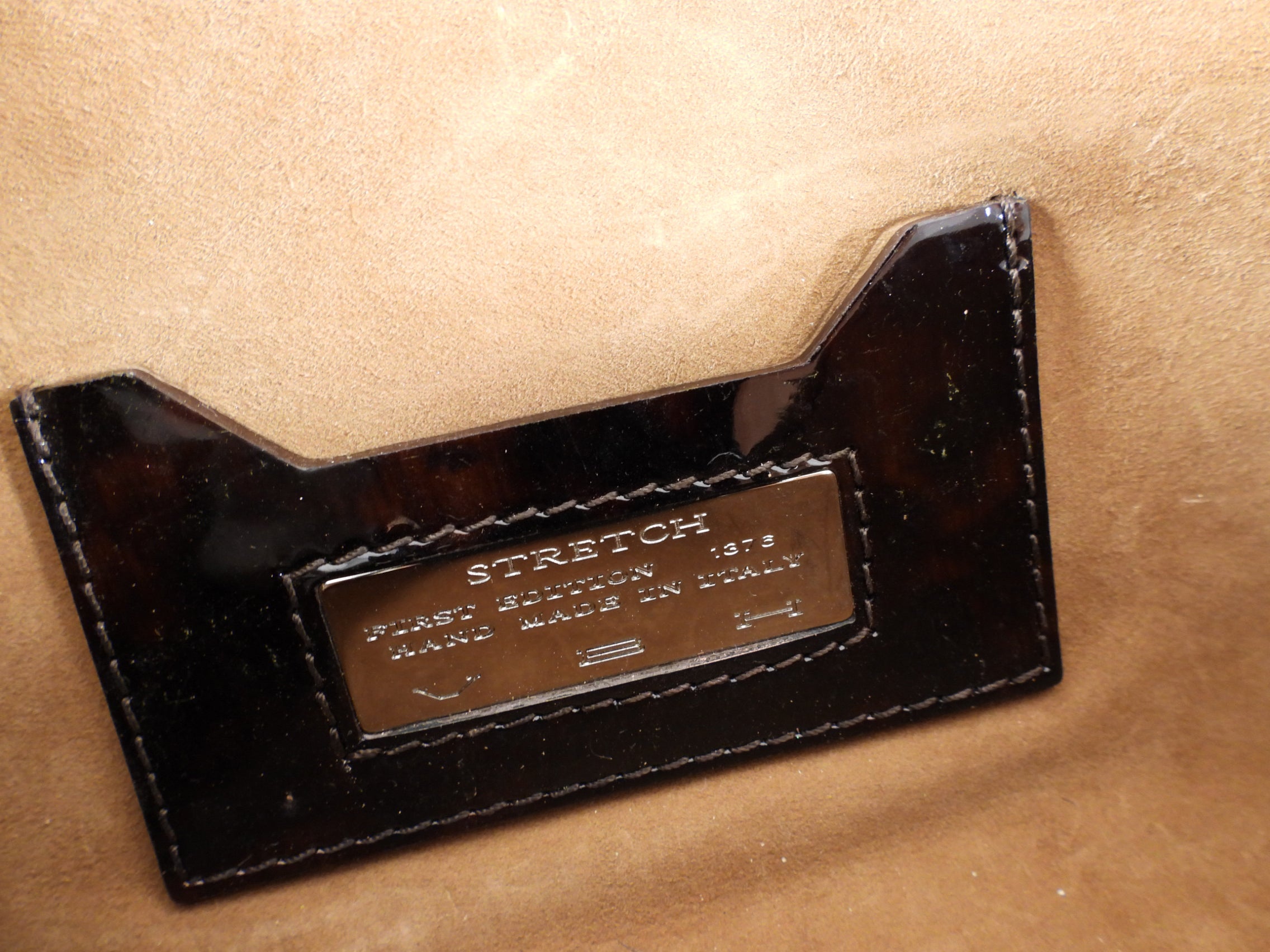 VBH Limited Edition Faux Tortoise and Gold Shimmer Clutch Bag