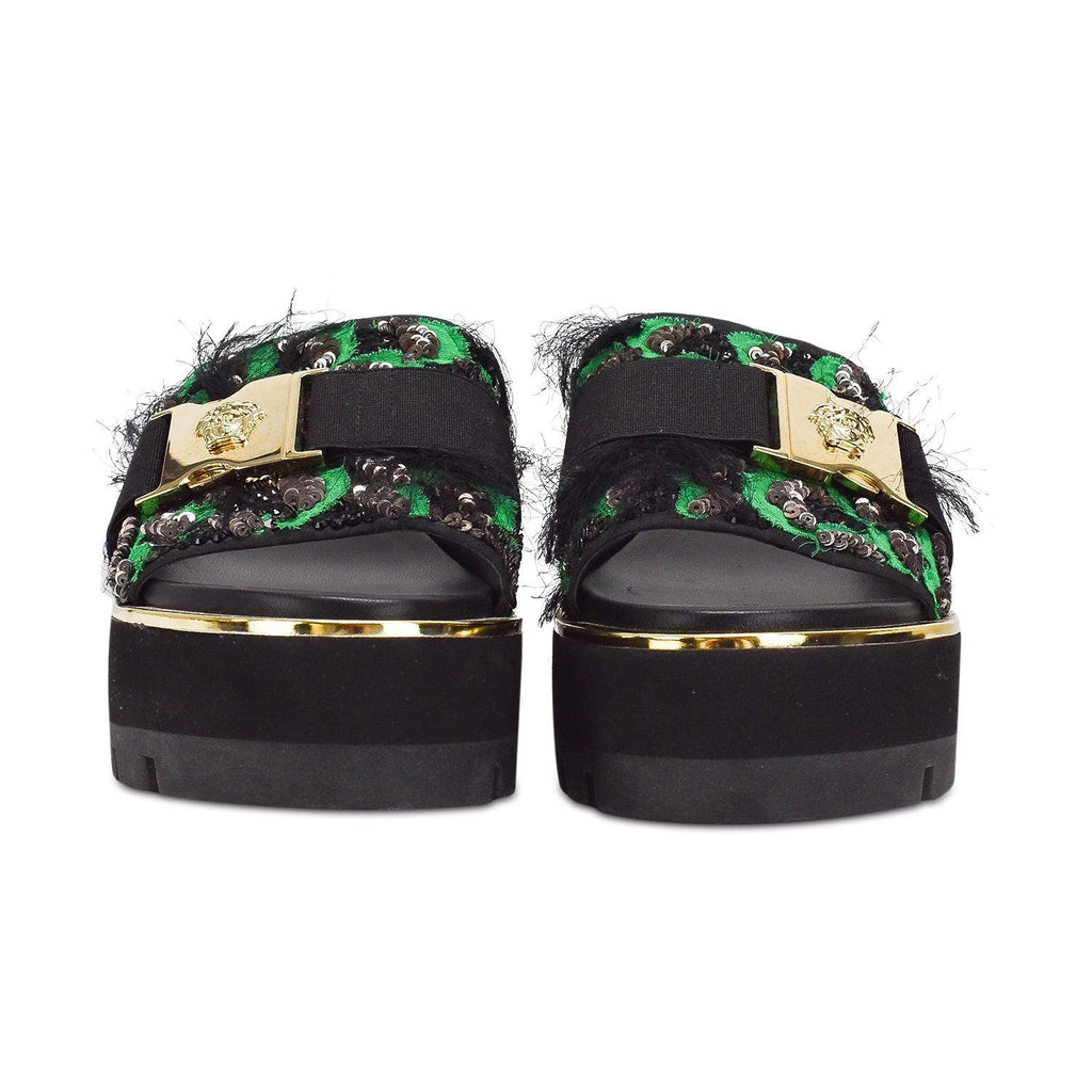 Versace Platform Mules - Women's 36