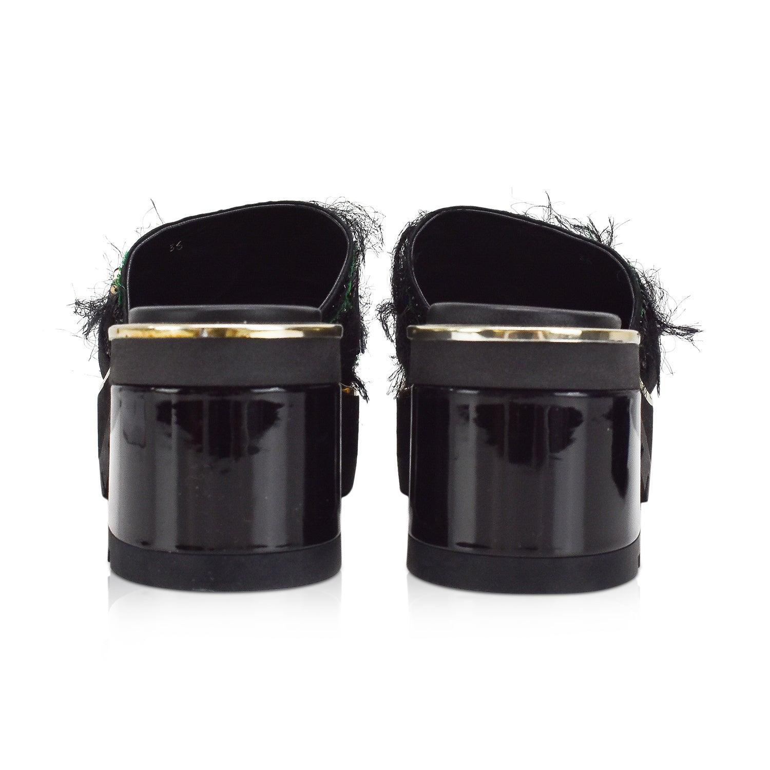 Versace Platform Mules - Women's 36